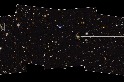 韋伯太空望遠鏡在北黃極區看到大量的遙遠星系