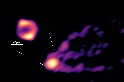 首次同時拍攝到M87黑洞吸積流和強大噴流