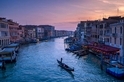 水都日落：威尼斯大運河