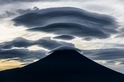 富士山雲帽
