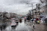雨天的街頭