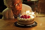 87歲的生日蠟燭