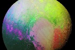 充滿迷幻色彩的冥王星