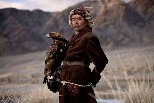 西蒙古的哈薩克馴鷹獵人
