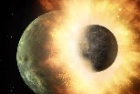 觸發地球磁場的產生，會跟月球形成的大碰撞有關嗎？