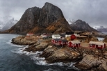海天一色：挪威的漁村