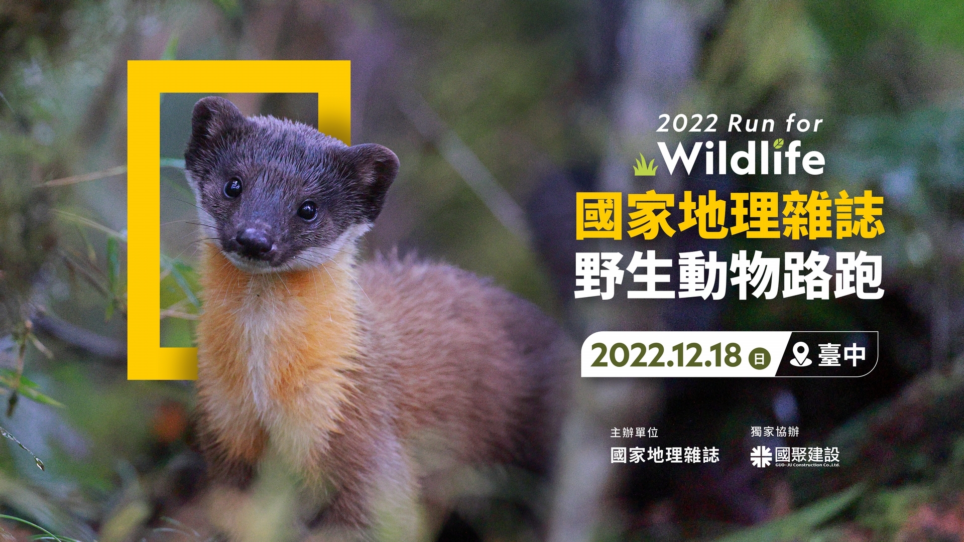 2022國家地理雜誌野生動物路跑 Run for Wildlife