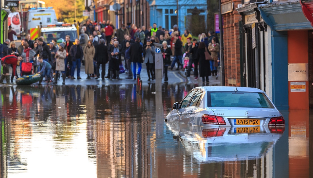 研究指出，氣候危機正在改變全球河流的流量，使歐洲北部等地區河流流量增加。照片來源：Allan Harris（CC BY-NC-ND 2.0）