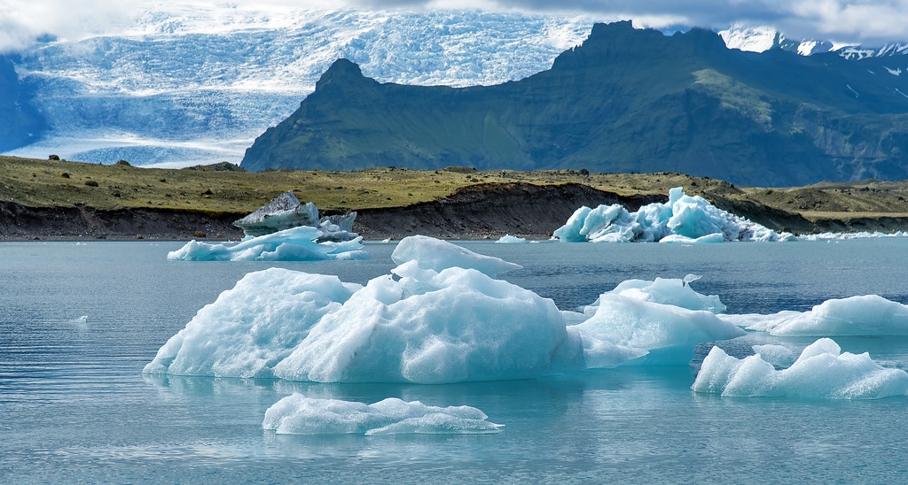冰島傑古沙龍冰河湖（Jökulsárlón Lagoon）。圖片來源：Al Case（CC BY-NC-ND 2.0）