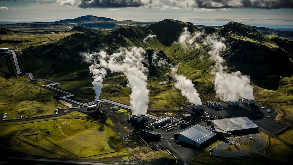 世界第一個也是最大的碳捕捉和轉化工廠「Orca」8日在冰島啟用。照片來源：carbfix