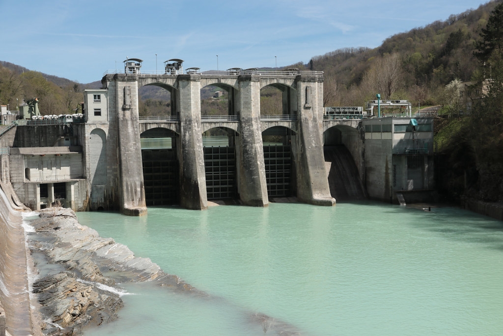 斯洛維尼亞的水力發電設施。照片來源：iStockphoto.com／Socha