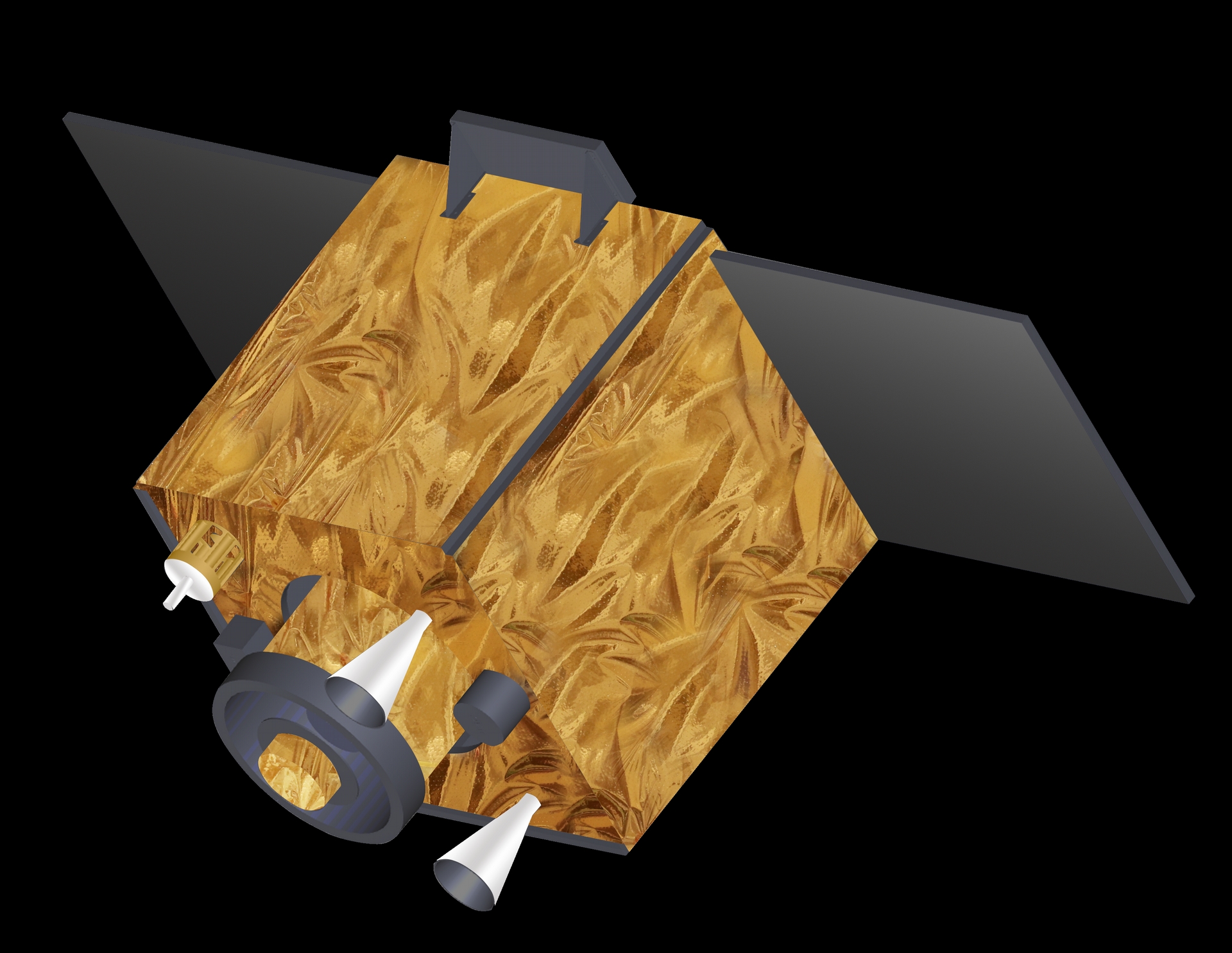 福衛八號衛星示意圖。圖／國家太空中心提供