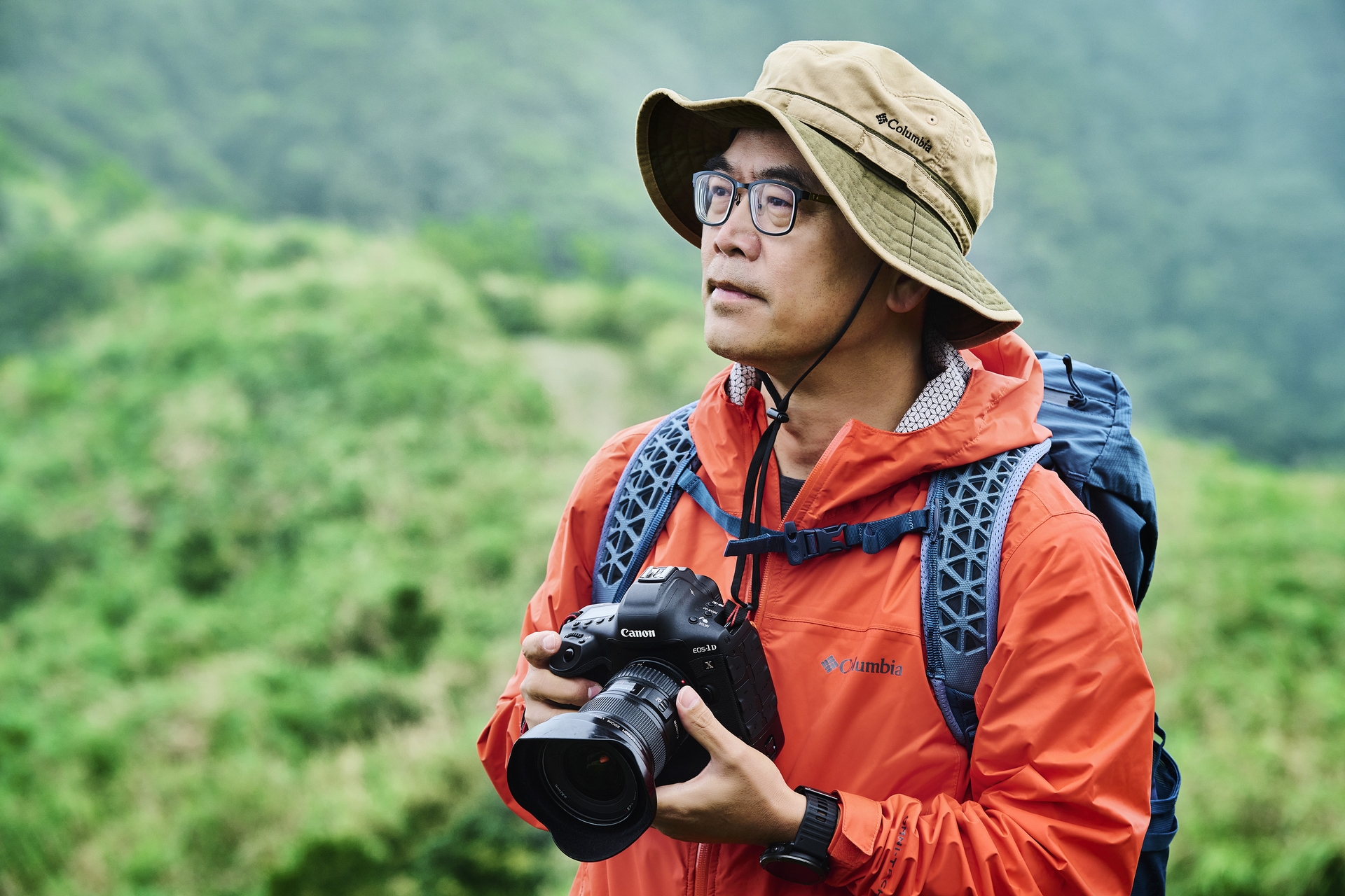 走在台灣山脊上的男人｜麥覺明導演（圖片由Columbia提供）