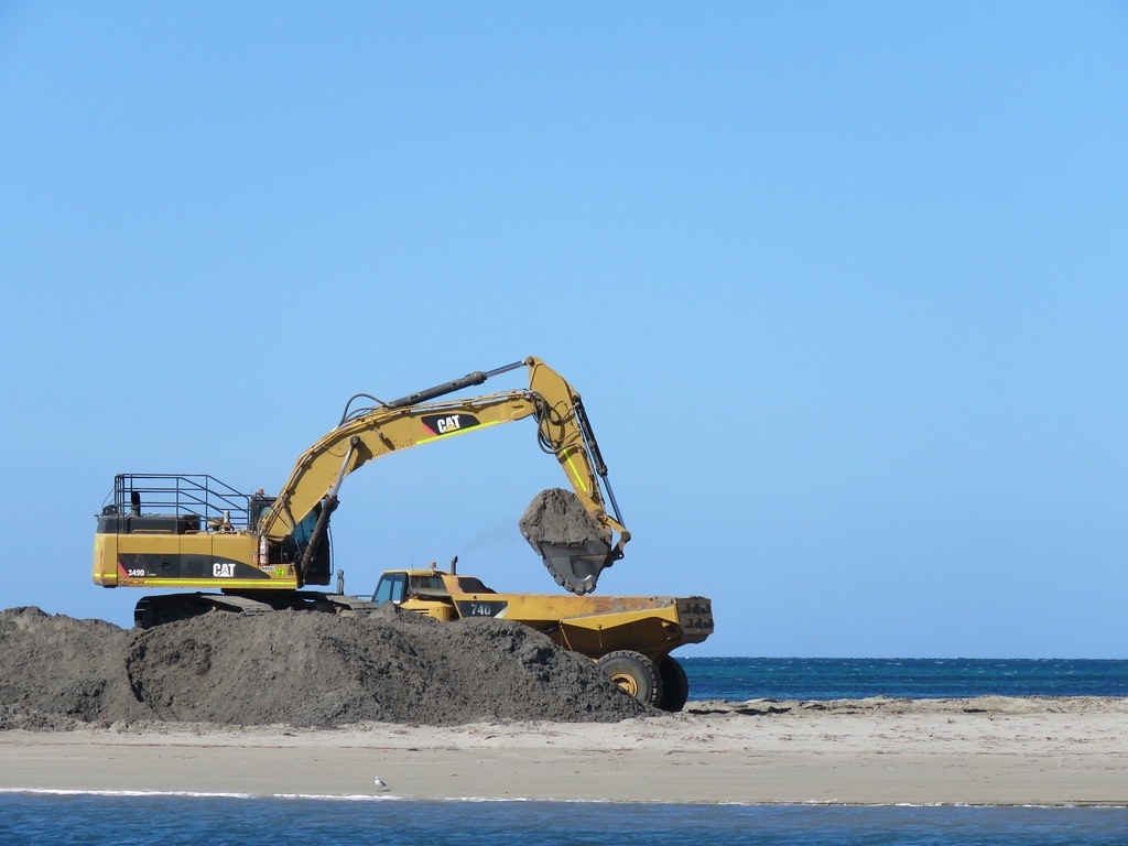 全球每年開採的砂石量重達500億噸。圖片來源：Calistemon／維基百科（CC BY-SA 4.0）