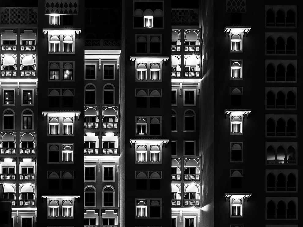光影遊戲：杜拜的燈火