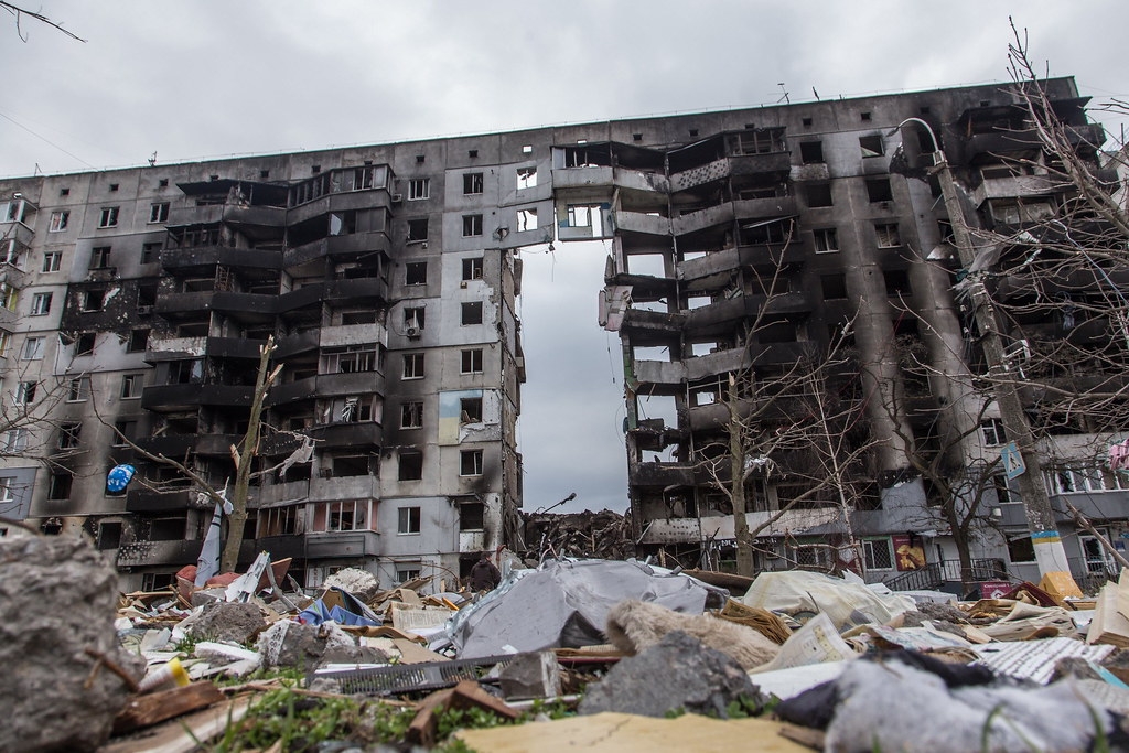 戰爭帶來巨大傷亡，對人、對環境都是長期傷害。圖片來源：Oleksandr Ratushniak/UNDP Ukraine（CC BY-ND 2.0）