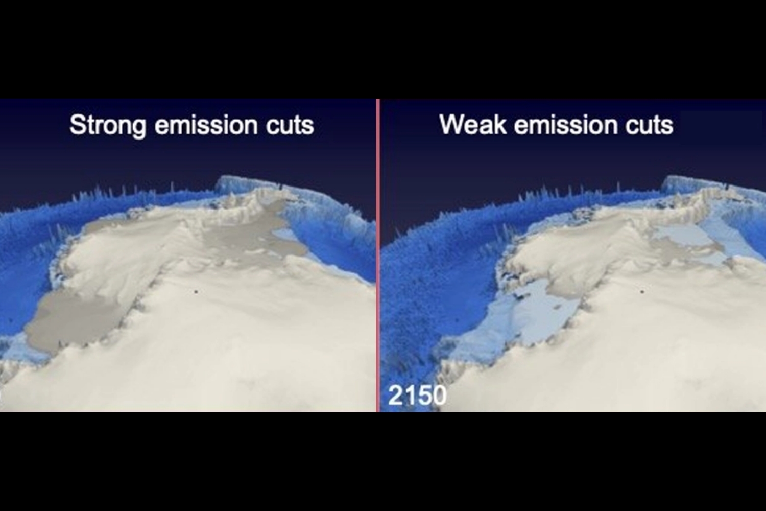 研究顯示，兩極的冰架可能會比預期更快融化。