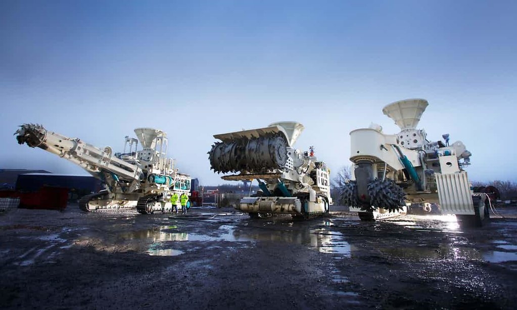 用於深海採礦的機具，有強大破壞力。照片來源：加拿大mining watch