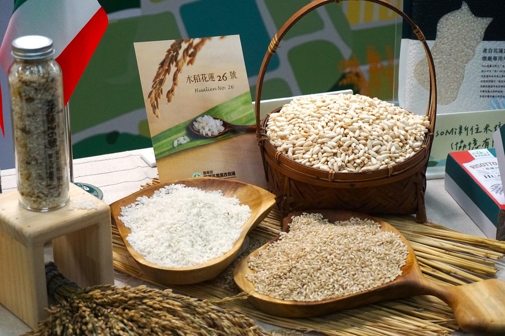 花蓮農改場研發出臺灣首款燉飯米。攝影：陳昭宏