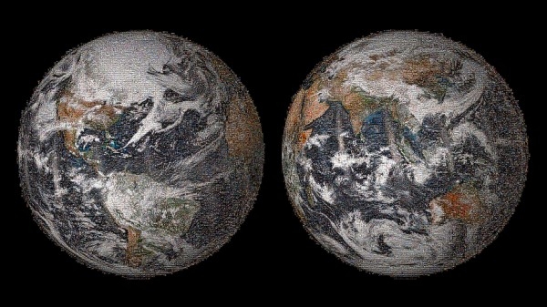 由數以萬計的個人照片組成的地球自拍照出爐