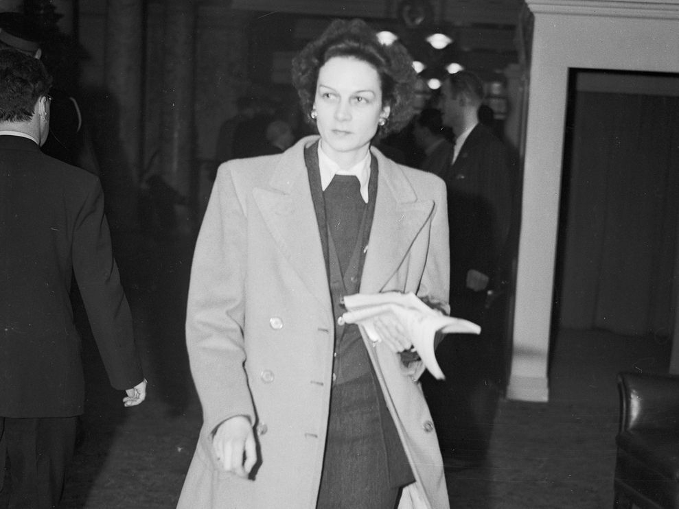 賈桂琳・尼恩是「特殊行動執行處」（二次大戰期間的英國情報組織，簡稱SOE）最早的女特務之一。她妹妹艾琳後來也成為特務。攝影：Keystone/Getty