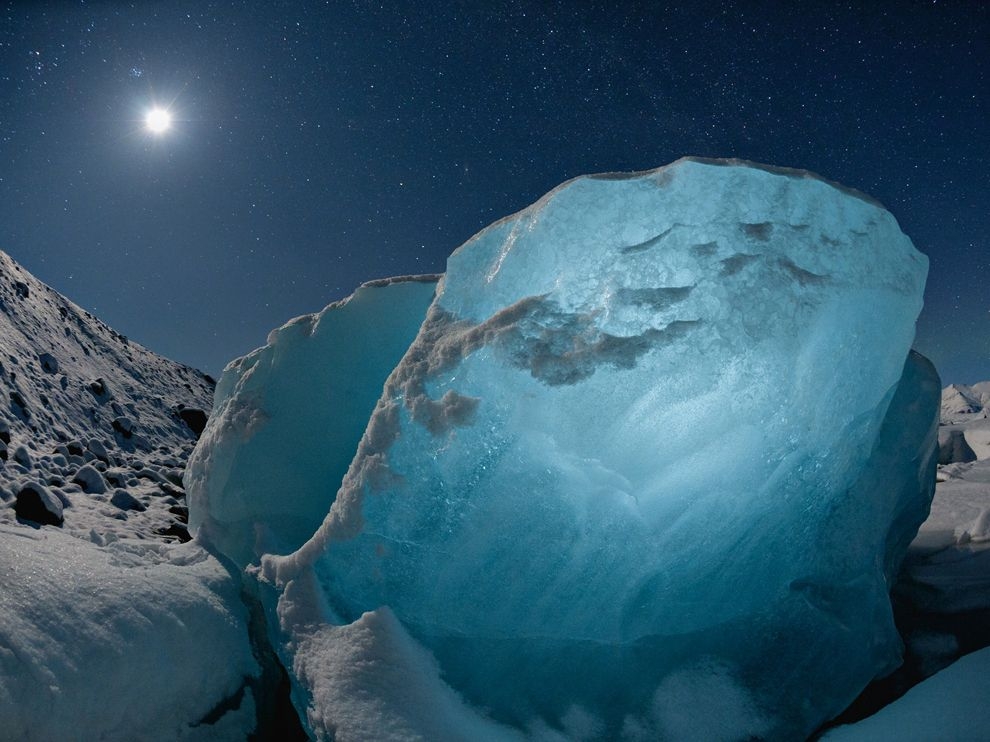 冰島：冰鑽石