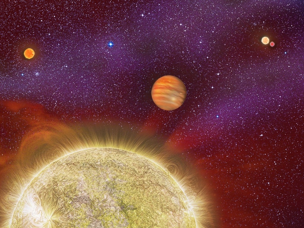 神祕星系：有四顆恆星的遙遠行星