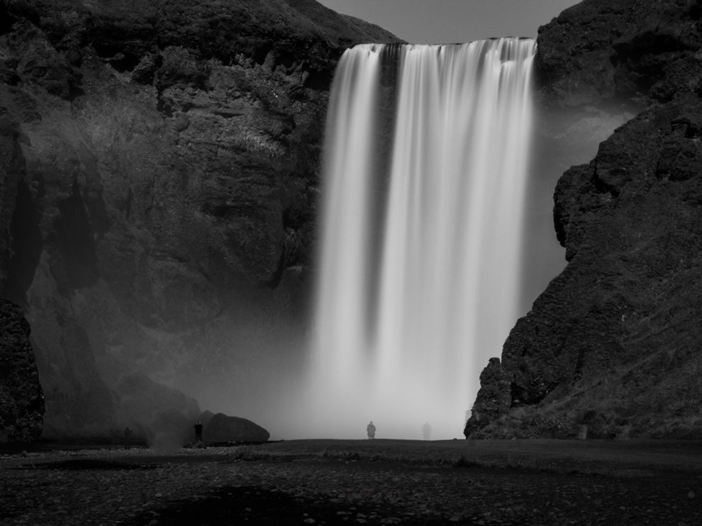 冰島：斯科加瀑布