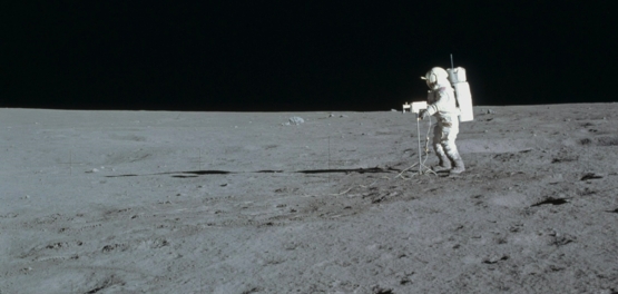 說出來你可能不信，阿波羅14號太空人從月球上帶回了最古老的地球岩石。圖片來源：NASA
