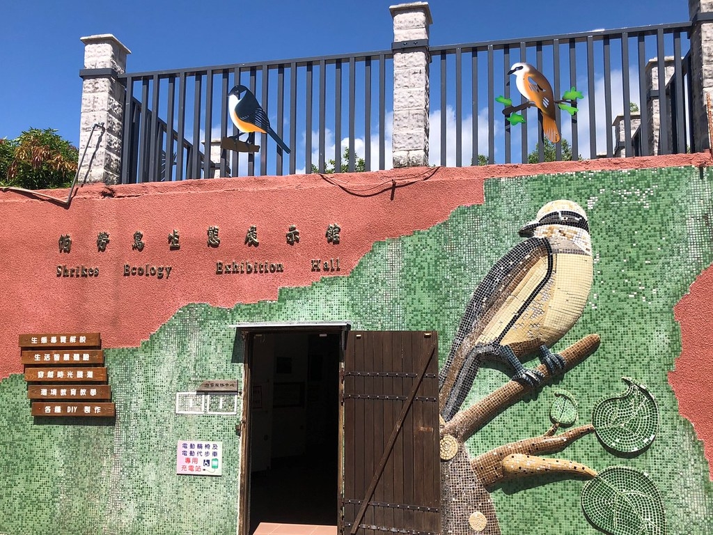 楓港社區在鄉長協助下，善用廢棄的舊軍營活化利用，變身伯勞鳥生態展示館。攝影：廖靜蕙