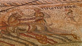 賽普勒斯出土有2000年歷史的美麗鑲嵌地板