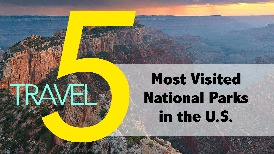 美國五座遊客人數最多的國家公園