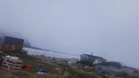 驚天動地！罕見海嘯侵襲格陵蘭一處村落