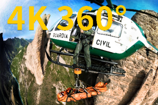 4K 360° VR：西班牙山難救援
