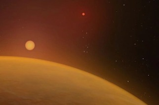 天文學家首次建立了一顆繞雙星運行的行星3D立體模型