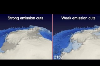 研究顯示，兩極的冰架可能會比預期更快融化