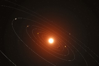 Kepler-385擁有七顆大型系外行星