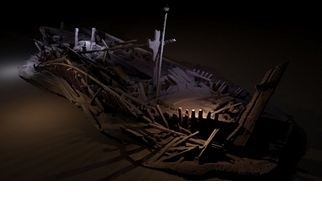 新發現：黑海中保存完好的古沉船