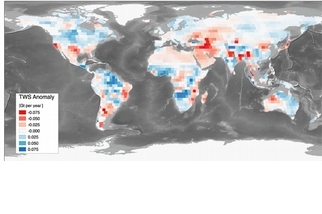 陸地水文循環減緩過去十年海平面上升速度