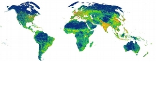 從一張地圖看人類帶給地球多大衝擊