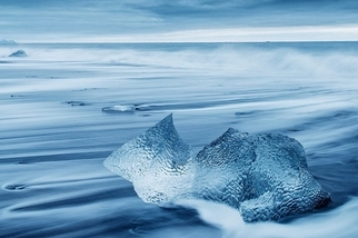 冰晶剔透：冰島黑砂灘