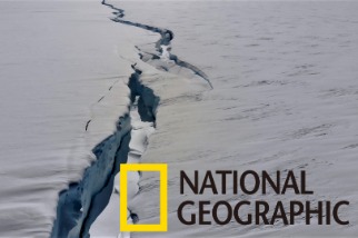 超大裂縫正將南極冰棚一分為二！