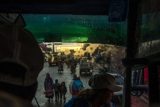 在玻利維亞的公車上