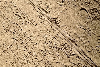 古道上的現代足跡
