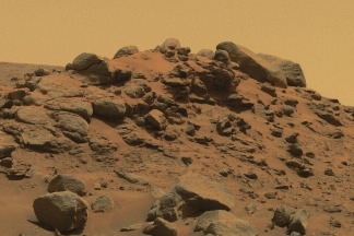 火星上神祕的岩石可能來自於劇烈的火山過程