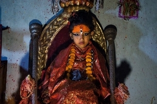 影像藝廊：尼泊爾的活女神