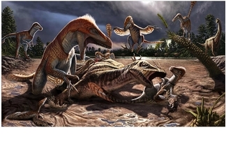 猶他州的恐龍「死亡陷阱」驚見大量巨型捕食者