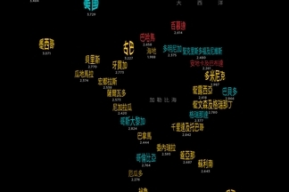世界卡路里地圖
