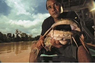 湄公河捕魚人
