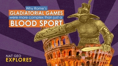 國家地理探索系列：古羅馬「格鬥士」競賽不只是血腥殺戮，現實其實比想像中複雜！